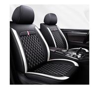 Car Seat Covers Fit For Daihatsu Move/Rochy/Sirion/Terios/Yrv/Materia 2000-2025 2026, Seat Covers Waterpr Oof Full Set，Breathable PU Leather Wear-resistant, Setting New Trends(Black white)