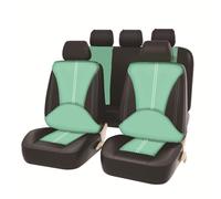 Car Seat Covers Fit for Dodge Viper ZB Ⅱ Coupe 2007 2008 2009 2010, PU Leather Car Seat Cover Set, Waterproof, Non-Slip, and Breathable,Green