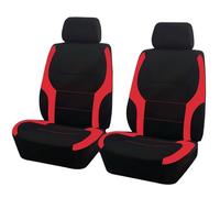 Car Seat Covers for Benz E-Klasse E240 W211 E320 E200 W211 E270 E280 2000-2023, Universal Front Protectors Set Breathable Comfortable Decorative Seat Accessories,D Red