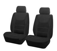 Car Seat Covers for Benz E-Klasse E240 W211 E320 E200 W211 E270 E280 2000-2023, Universal Front Protectors Set Breathable Comfortable Decorative Seat Accessories,B Black