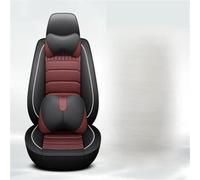Car Seat Covers For BYD ATTO 3 Dolphin Seal Song PLUS Ora 03 Pro Sea Lion 07 3D Full Coverage Car Seat Cover Car Seat Covers Full Set(Wine Red Pillow)