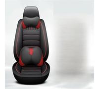 Car Seat Covers For BYD ATTO 3 Dolphin Seal Song PLUS Ora 03 Pro Sea Lion 07 3D Full Coverage Car Seat Cover Car Seat Covers Full Set(Black Red Pillow)