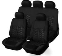 Car Seat Covers for Citroen Xantia/Xantia Break/XM/Xsara/Xsara Break/Xsara/Xsara Enterprise, 5 Seats Full Set Cloth with Airbag Compatible Non Slip Breathable, Auto Interior Accessories