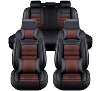 Car Seat Covers for Dacia Dokker/Duster/Duster Van/Jogger Extreme/Lodgy/Lodgy Stepway,Leather Full Set Suitable Breathable Waterproof Soft Material Auto Seat Cover Non-Slip Interior Accessorie