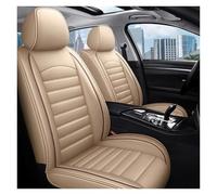 Car Seat Covers For Excursion For Everest For Fiesta For C-MAX Full Coverage Car Seat Cover Accessories Seat Protector(Beige)