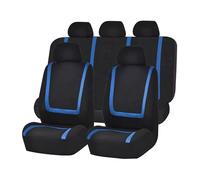 Car Seat Covers, for Fiat Bravo 2008-2012 Front Seat Covers with Matching Back Seats Cover for Auto, Car Seat Protectors with Split Bench Design,F