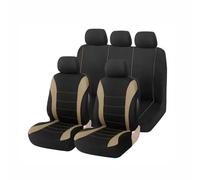 Car Seat Covers, for FIAT Panda Classic/Pandazzurri/Panda City Cross 2000-2023 2024 Breathable Wear-resistant Car Seat Front Rear Protectors Suitable All Seasons Interior Accessories,C