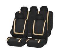 Car Seat Covers, for Fiat Panda Classic/Pandazzurri/Panda City Cross 2000-2023 2024 Front Seat Covers with Matching Back Seats Cover for Auto, Car Seat Protectors with Split Bench Design,A