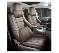 Car Seat Covers For For Focus 3 2012-2018 Full Covered Leather Car Seat Covers Set Interior Accessories Seat Protector(Coffee,LUXUry)