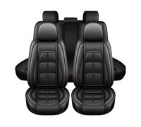 Car Seat Covers for Ford Fiesta 7 (2008-2017),Front Rear Full Set Seat Protectors, 5 Seater Waterproof Front & Rear Seat,Black