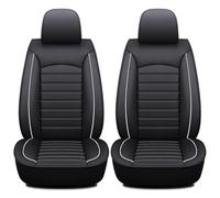 Car Seat Covers for Ford Five Hundred 2005-2007 Leather Front Seat Waterproof NonSlip Interior Accessories,B-Black white