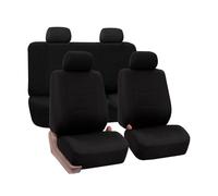Car Seat Covers for Honda Civic Civic 8 Civic 9 Civic 8 s Civic 200 HRC, Front Seat Covers Side Airbag Compatible All Weather Protective Interior,A/Black