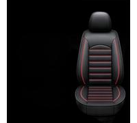 Car Seat Covers for Hyundai Tucson 2000-2024,Leather Full Set Suitable Breathable Waterproof Soft Material Auto Seat Cover Non-Slip Interior Accessorie,B/Black-Red