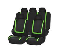 Car Seat Covers For Jeep Compass II MP 4XE Hybrid Facelift 2017-2026, Full Front and Rear Split Bench Protector Breathable Interior Accessories,H/Green
