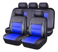 Car Seat Covers For Jeep Wrangler Unlimited Rubicon (JK)/Wrangler Unlimited Sahara (JK)/Sport,Custom Leather Front Rear Seat Covers Protectors Breathable Waterproof Full Set Interior Accessories