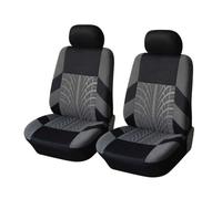 Car Seat Covers for Mercedes B Class B Klasse B180 B200 B250 B250E Boxer 40, 2 Seats Front Auto Seat Covers Set Front Comfortable Seat Cover Non-slip Durable Easy Clean Interior,B/Grey