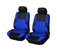 Car Seat Covers for Mercedes B Class B Klasse B180 B200 B250 B250E Boxer 40, 2 Seats Front Auto Seat Covers Set Front Comfortable Seat Cover Non-slip Durable Easy Clean Interior,E/Blue