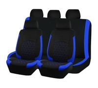 Car Seat Covers for MG MGB 1962-1980, Front Rear Seat Cushion Protectors Breathable Non-Slip Vehicle Interior Covers Universal,A/Blue-Full Set