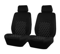 Car Seat Covers for MG MGB 1962-1980, Front Rear Seat Cushion Protectors Breathable Non-Slip Vehicle Interior Covers Universal,A/Black-2 Front