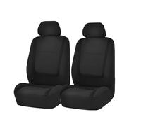 Car Seat Covers for Nissan X-Trail T33 2021 2022 2023 2024 2025, Comfortable Car Front Seat Covers Front Seat and Headrest Covers Side Airbag Compatible Seat Accessories,A/Black