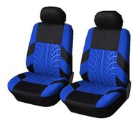Car Seat Covers For Peugeot 206 CC SW 207 208 307 CC/3008 2007-2023 2024, Two Seats Fit Full Set Car Seat Cushion Protectors, Breathable Non Slip Car Seat Accessories (2PCS),Blue