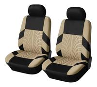 Car Seat Covers For Peugeot 208 II/Allure Auto Ecole/Roadtrip/208 GT 2019-2023 2024, Two Seats Fit Full Set Car Seat Cushion Protectors, Breathable Non Slip Car Seat Accessories (2PCS)