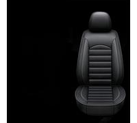 Car Seat Covers for Peugeot Expert 2000-2024,Leather Full Set Suitable Breathable Waterproof Soft Material Auto Seat Cover Non-Slip Interior Accessorie,A/Black