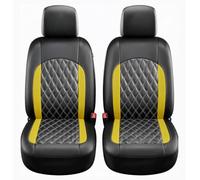 Car Seat Covers for Porsche Cayenne II 2010 2011 2012 2013 2014-2017, Set Protectors NonSlip Front Interior Auto Wear Resistant Automotive Vehicle Cushion Cushions,A Yellow