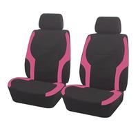 Car Seat Covers for Range Rover Sport Range Rover 4 Disy Sport Discovery, Universal Front Protectors Set Breathable Comfortable Decorative Seat Accessories,E Pink