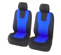 Car Seat Covers For Rio K2 For Focus For Peugeot Universal Interior Accessories For 1/2/5/7 Car Seat Cover Airbag Compatible Seats Cars(2 seats-Blue)