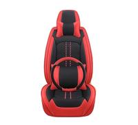 Car Seat Covers For Shuttle Crosstour URV For Inspire XRV For HRV For Pilot Element For Insight Prelude Universal Car Seat Cover Car Seat Covers Full Set(Black Red 5 Seat)