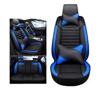 Car Seat Covers For Shuttle For Crosstour URV For Inspire For XRV For HRV For Pilot Element For Insight Prelude Universal Style Car Seat Cover Car Seat Covers Full Set(Black A Blue 5 Seat)