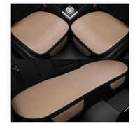 Car Seat Covers for Toyota Avalon (2010-2022), Non-Slip Front & Back Seat Cushion Set 3-Piece Driver and Passenger Protector,Beige