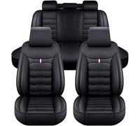 Car Seat Covers for Volkswagen VW UP 2011 2012 2013 2014 2015 2016 2017 2018 2019 2020 2021 2022 2023, Pu Leather Full Set Waterproof Seat Cover Sets 5-Seat, Breathable Comfortable Car Accessories
