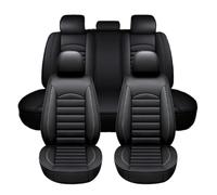 Car Seat Covers for VW ID.Buzz 2022-2025 | Car Seat Covers Universal Leather Waterproof Interior Cushion Airbag Compatible Front Rear Full Set Protection Accessories