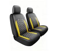 Car Seat Covers Front Pair for Volkswagen VW ID.3 ID3 Pro/S/Pure/Pro Performance Id 3 2021-2026, Set Leather Car Seat Cushion Protectors Breathable Nonslip Interior Accessories,A/Black