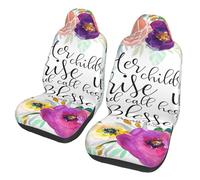 Car Seat Covers Front Proverbs 31 28 Set Of 2 Car Seat Accessories Heavy Duty Front Seats Protector For Accessories Truck Motorhome 52X138Cm