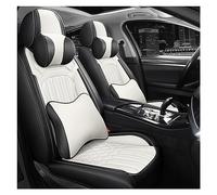 Car Seat Covers Front+Rear Car Seat Cover Set For Legend For Accord For Insight For Ridgeline For Crosstour For Jazz For HR-V Car Seat Cover Sets(White Luxury)