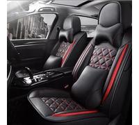 Car Seat Covers Full Set Car Seat Cover For Logan For Megane 2 For Captur For Kadjar For Fluence For Laguna For Scenic For Koleos For Espace Car Accessories(Black Red 4pcs,Deluxe)