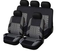 Car Seat Covers Full Set,For Alfa Romeo Mito 2008-2018, Airbag Protectors | Premium Car Seat Protectors, Airbag Compatible Full Set, Split Bench Zipper Design, Heavy Duty Washable Fabric Protections