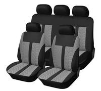 Car Seat Covers Full Set for Audi A3 A5 A4 B8 A3 8P A4 B6 A4 B7 A6 C6 A4 A3 8V Q5 A4 B9 A1 A4 B5 A3, Waterproof Car Seat Cover Sets Front Rear, Universal Seat Covers, Non Slip Car Seat Protector