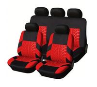 Car Seat Covers Full Set for Citroen C1 3-Doors 2005-2025, Universal Car Seat Covers with Airbag Compatible, All Weather Breathable, Washable VTcq93