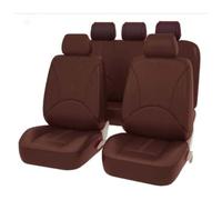 Car Seat Covers Full Set for Dodge Dart Sedan 2012-2025, All-Weather Nonslip Leather Comfortable Breathable Seat Covers Protectors Accessories,D/Coffee