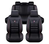 Car Seat Covers Full Set for Ford Flex 2011-2019 Front Covers with Matching Back Seats Cover for Auto, Protectors with Split Bench Design