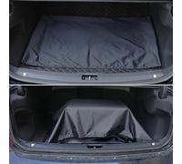 Car Seat Covers Full Set For Front Rear Seats, Steering Wheel And | Trunk Mat, Waterproof Dust-Proof Oxford Cloth Protector, Fit For Most Vehicles, Black Color