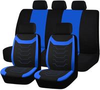 Car Seat Covers Full Set for Jaguar E-Pace e Pace X761 SUV 2018-2020 2021 2022 2023 2024 2025, Front and Rear Seat Cushion Protector NonSlip Cloth Breathable Interior Accessories,Blue
