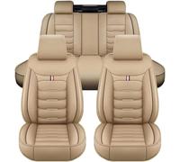 Car Seat Covers Full Set For Kia Carnival 2021-2023 Luxury Waterproof | Airbag Safe Stitching, Wipe Clean , Detachable Rear Bench, Built-in Lumbar Cushion, Elastic Hook Mounting