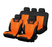 Car Seat Covers Full Set for Kia Sportage 5/4/3/2/Sportage NQ5, Breathable Seat Cushion Protector Front Back Nonslip Interior Accessories,F/Orange