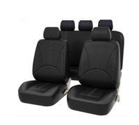 Car Seat Covers Full Set for Seat Cupra Formentor 1.5 TSI Act, 5 Seat Comfortable and Breathable Protector Front Rear Back Seat Covers Accessories,A-Black
