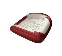 Car Seat Covers Full Set For Seat For Ibiza Universal Leather Full Set Car Seat Covers Seat Protector Pad Cushion Covers Car Seat(Front Red White)